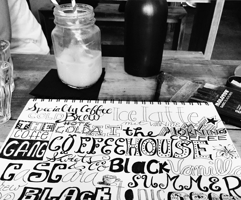 Coffee-hand-lettering-at-the-Coffee-Gang