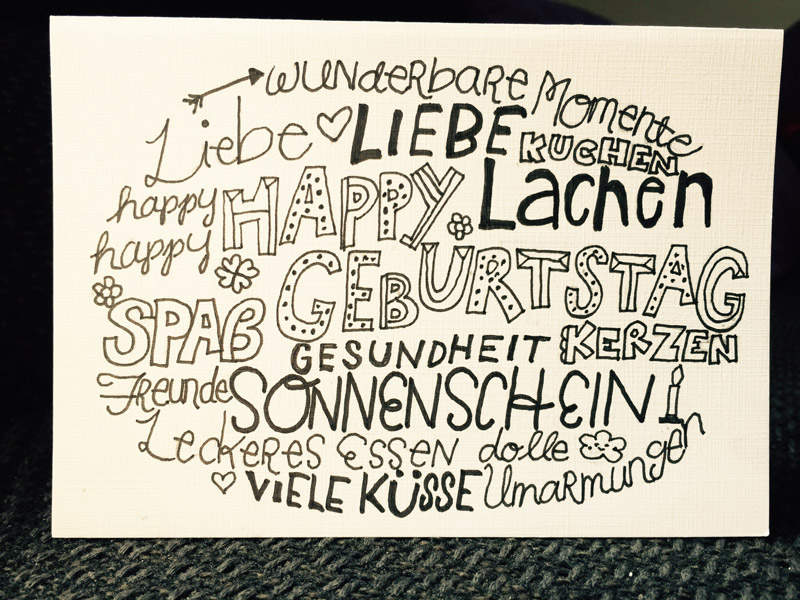 Karten Selber Machen Handlettering Stempeln Etc Fur Hochzeit Geburtstag Oder Sonstige Anlasse Creatipster