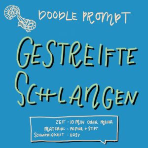 Doodle zeichnen mit linien und strichen