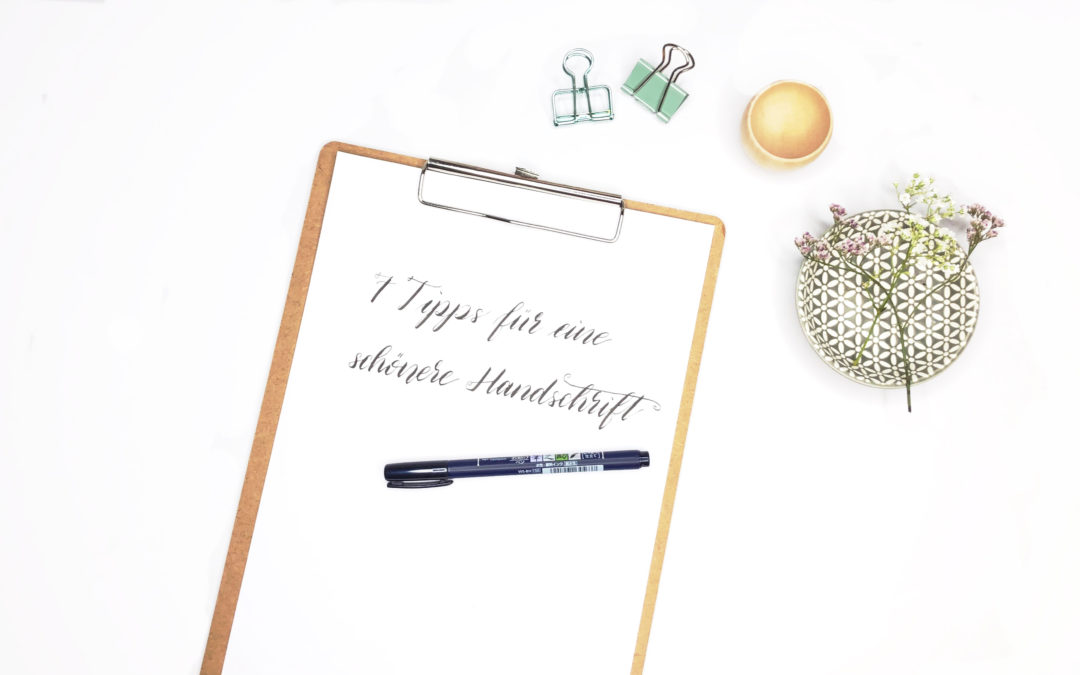 7 schnelle Tipps für eine schönere Handschrift